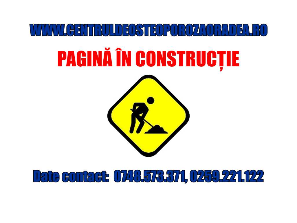 pagina in constructie